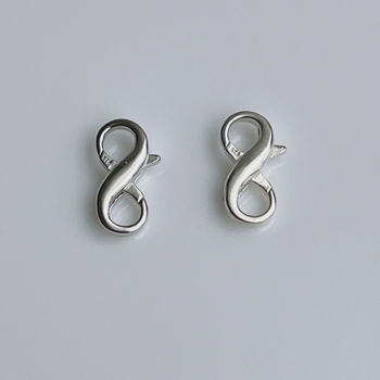 S925 hõbedast 8 pandlaga ehted pandlaga pärlkaelakee ühenduspandlaga käevõru homaari pandlaga isetegemise aksessuaaride hulgimüük