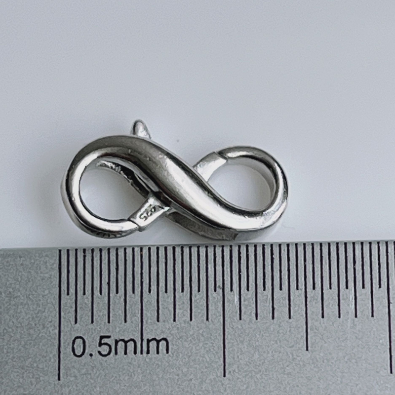 S925 hõbedast 8 pandlaga ehted pandlaga pärlkaelakee ühenduspandlaga käevõru homaari pandlaga isetegemise aksessuaaride hulgimüük