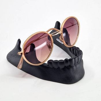 Νέα θήκη γυαλιών Skull Βάση κινητού τηλεφώνου Βάση γυαλιών Skull