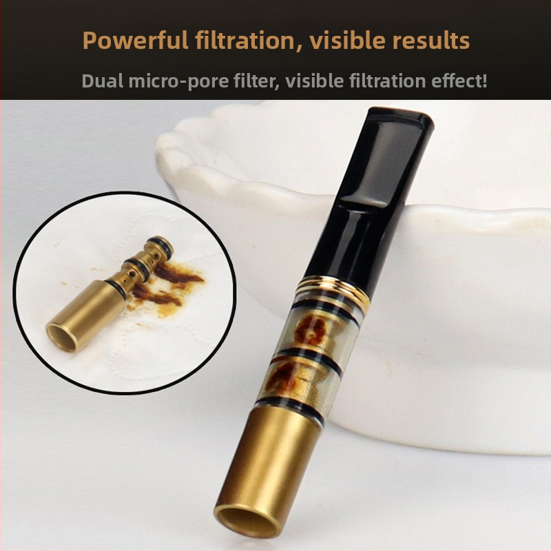 Yajue Висококачествен едър, среден и фин филтър, който може да се пере в три цикъла, цигари, мъжки здравен цигари с двоен филтър