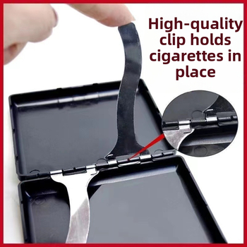 Θήκες Τσιγάρων Χονδρική Εξαιρετικά λεπτή δημιουργική φορητή θήκη τσιγάρων 20 τεμαχίων από υλικό ABS εξατομικευμένη ανδρική θήκη τσιγάρων με παγωμένη εκτύπωση χύμα