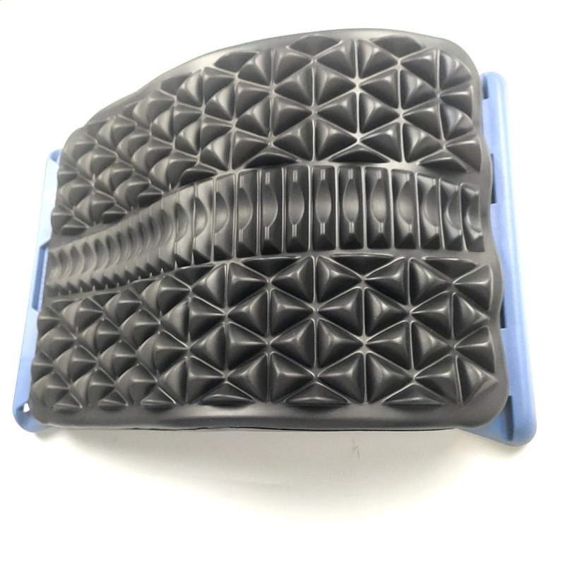 Регулируема носилка за масаж на талията от EVA за лумбална тракция, домашно устройство за корекция на гръбначния стълб и лумбална тракция