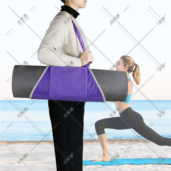 Διασυνοριακή Amazon σε απόθεμα Τσάντα αποθήκευσης για στρώματα γιόγκα, τσάντα Arc Yoga με ανακλαστική ταινία, φορητή τσάντα γυμναστικής