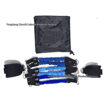 Tehase otsetarne lateksist takistusriba pingutusseade piiriülene spordi pahkluu pandlaga treener sääriste rihmaga jalarõnga portaal