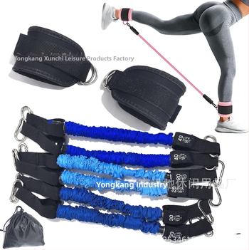 Tehase otsetarne lateksist takistusriba pingutusseade piiriülene spordi pahkluu pandlaga treener sääriste rihmaga jalarõnga portaal