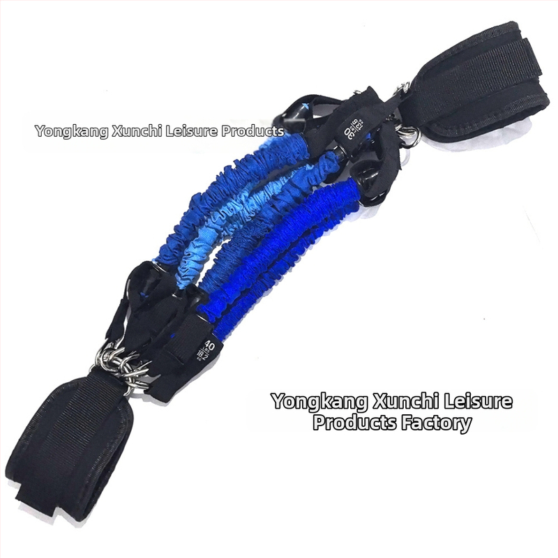 Фабрична директна доставка на латексова лента за съпротивление, устройство за опъване, трансгранично спортно катарама за глезен, клин за треньор, каишка за крака, пръстен за крака