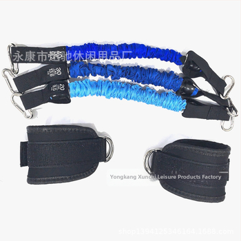 Tehase otsetarne lateksist takistusriba pingutusseade piiriülene spordi pahkluu pandlaga treener sääriste rihmaga jalarõnga portaal