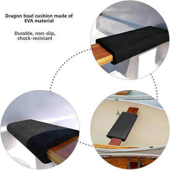 Възглавница от пяна EVA за лодка дракон за състезания, тренировки, състезания, фестивал на лодките дракон, гребане, абсорбиране на удари, неплъзгаща се възглавница от пяна