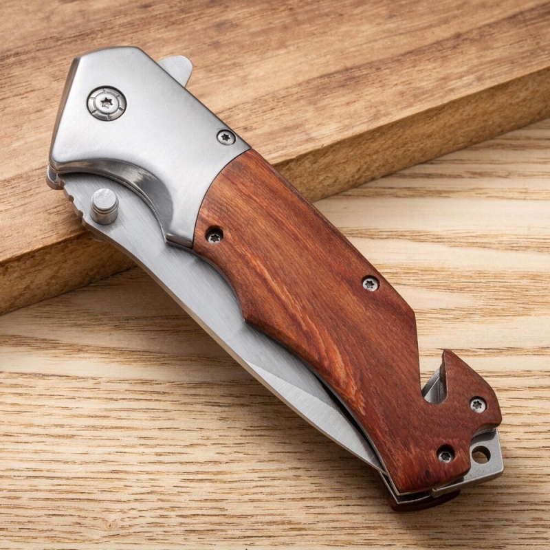 Bronning õuenuga kokkupandav nuga välikõva kõvadusega nuga taktikaline armee nuga JH-1 roostevabast terasest puuviljanuga