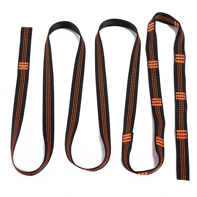 Laos hulgimüügis 15 rõngaga puuvöö kiigevöö oranžid võrkkiigerihmad polüestrist joogavõrkkiigerihmad võrkkiigerihmad