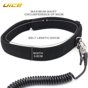 Surfilaua veojõuköis Sup-tarvikud Turvaköis TPU ühe klõpsuga vabastatav kiirkinnitusega vöököis libisemiskindel kerge rannal