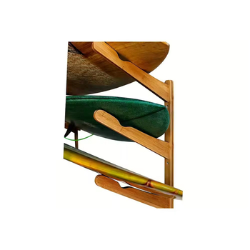 Дървена стенен многослойна стойка за съхранение на скейтборд, нова стойка за спортно оборудване за пясък и сърф