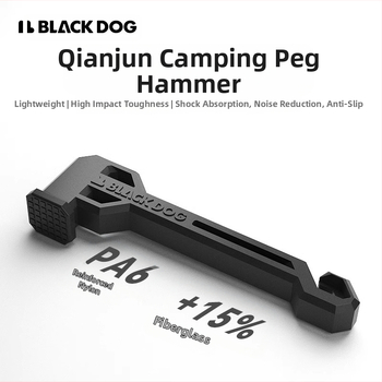 BLACKDOG Black Dog Εξωτερικά Πολυλειτουργικά Εργαλεία Σκηνή Κάμπινγκ Sky Nail Σφυρί Εξοπλισμός Επιβίωσης Σφυρί