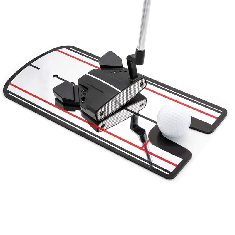 Akrilni golf putter ogledalo za vježbanje zamaha korektor držanja golf udaranje prostirka za golf pribor