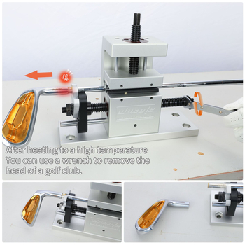 Νέο εργαλείο επισκευής αφαίρεσης μπαστουνιών γκολφ για διαχωριστή κεφαλής μπαστούνιου γκολφ