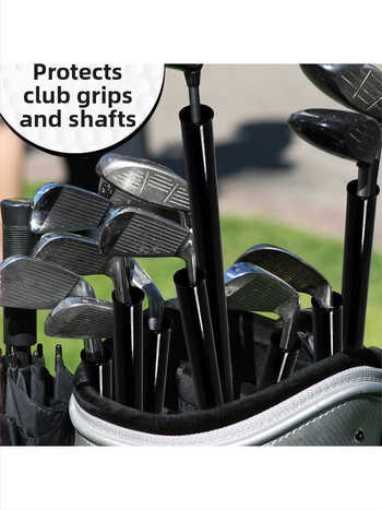 Σωλήνας προστασίας μπαστουνιών γκολφ 14/σετ προστατευτικού σωλήνα κατά των γρατσουνιών, θήκη από πλαστικό PVC, διαχωριστικό για αξεσουάρ γκολφ