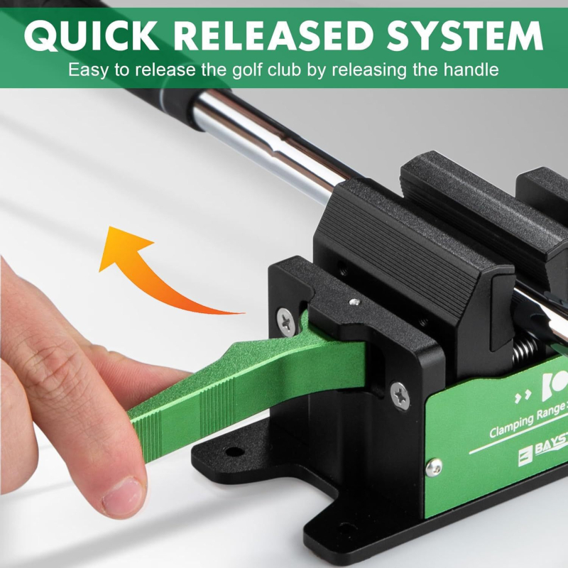 Új alumínium golfütő satu háztartási satu golfmarkolat-eltávolító eszköz