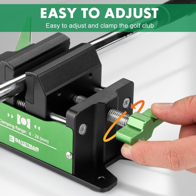 Új alumínium golfütő satu háztartási satu golfmarkolat-eltávolító eszköz