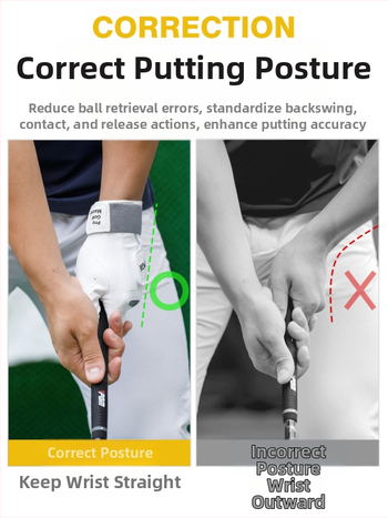 Γάντια γκολφ Pgm Cross-Border για άνδρες για διόρθωση στάσης Upswing, διπλό επίδεσμο από δέρμα προβάτου με σταθερό αντιολισθητικό, αναπνεύσιμο