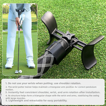 PGM Βοηθητικός Εξοπλισμός Γκολφ Ρύθμισης Μήκους/Βοηθητικός Εξοπλισμός Γυμναστικής με Σταθερό Καρπό