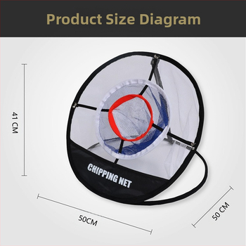 Διασυνοριακό καλάμι κοπής τριών στρώσεων γκολφ, φορητό, πτυσσόμενο δίχτυ εξάσκησης NetEase, με καυτές πωλήσεις, δίχτυ εξάσκησης για καλάμια κοπής γκολφ