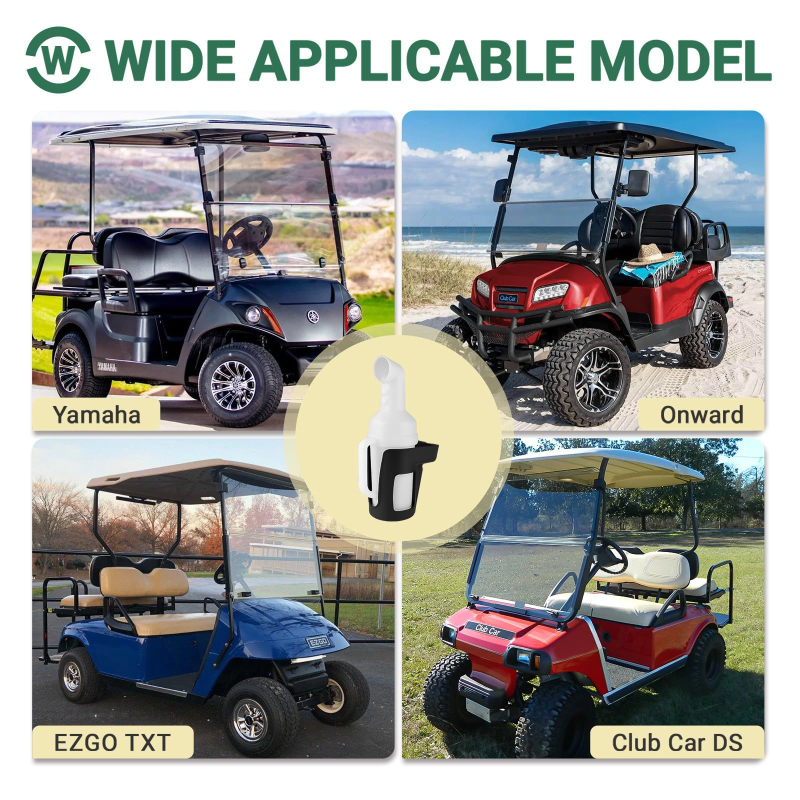 Noile consumabile de golf de la Amazon, găleată cu nisip de golf, sticlă, accesorii pentru cărucioare de golf, găleată cu nisip suspendat, en-gros
