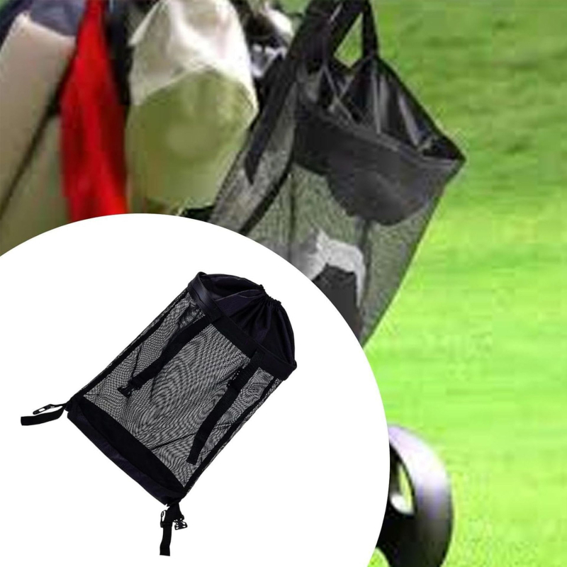 Organizator za golf kolica, torba za pohranu na push-pull kolica, torba za pohranu na stražnjoj strani kolica, mrežasta torba, pribor za kolica