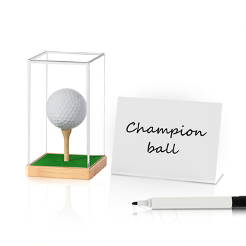 Cutie de afișare pentru golf, cutie de depozitare pentru fani de golf, transparentă, rezistentă la praf, cutie de afișare antioxidantă, dulap comemorativ pentru colecție