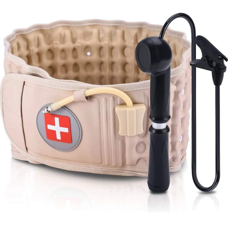 Centură gonflabilă Amazon cu disc pentru talie, protecție proeminentă pentru tensiune, centură caldă pentru artefacte, centură de grad medical