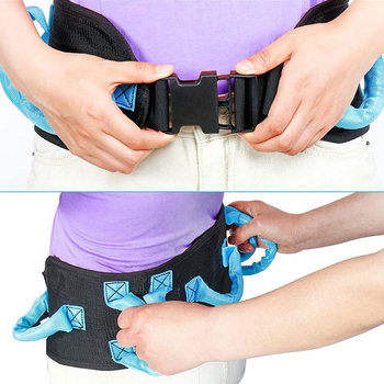 Колан за рехабилитация на Amazon, хемиплегия, спомагателен колан за преместване и обезопасяване на ставане с устройство за обучение за рехабилитация при ставане