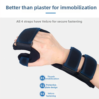 Νάρθηκας στερέωσης κατάγματος χεριού Προστατευτικό κατάγματος καρπού Διάστρεμμα καρπού Μετεγχειρητική στερέωση αποκατάστασης Προστατευτικό παλάμης