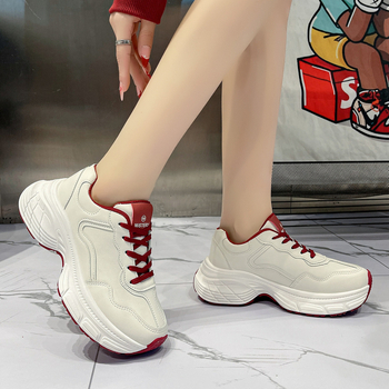 Γυναικεία παπούτσια Dad\'s Shoes 2025 Άνοιξη και Φθινόπωρο Νέα Εξειδικευμένα Ρετρό Παπούτσια σε Στυλ Χονγκ Κονγκ, Casual Παπούτσια με Χοντρές Σόλες και Αυξημένη Ποιότητα, Αθλητικά Παπούτσια για Τρέξιμο, Χονδρική