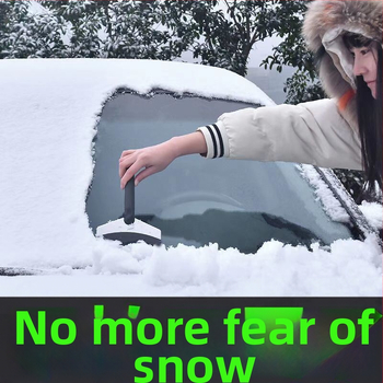 Лопата за размразяване на кола, лопата за седмица, снегопочистване, снегопочистване, единична артефактна стъклена лопата, вътрешно остъргване на кола, 600 размразител