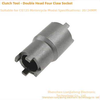 Инструмент за ремонт на мотоциклети GY6 50 CG125 JH70, инструмент за сваляне на капачка на гайка на съединителен диск с двойна глава
