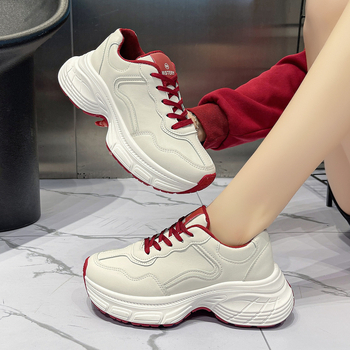 Γυναικεία παπούτσια Dad\'s Shoes 2025 Άνοιξη και Φθινόπωρο Νέα Εξειδικευμένα Ρετρό Παπούτσια σε Στυλ Χονγκ Κονγκ, Casual Παπούτσια με Χοντρές Σόλες και Αυξημένη Ποιότητα, Αθλητικά Παπούτσια για Τρέξιμο, Χονδρική