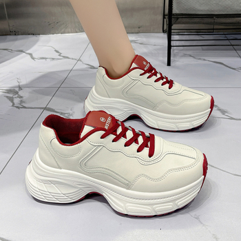 Γυναικεία παπούτσια Dad\'s Shoes 2025 Άνοιξη και Φθινόπωρο Νέα Εξειδικευμένα Ρετρό Παπούτσια σε Στυλ Χονγκ Κονγκ, Casual Παπούτσια με Χοντρές Σόλες και Αυξημένη Ποιότητα, Αθλητικά Παπούτσια για Τρέξιμο, Χονδρική