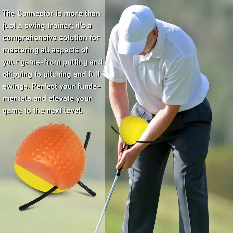 Nova dvobojna loptica za golf za održavanje savršenog trokuta ručnog zgloba, pomoćni uređaj za korekciju zamaha