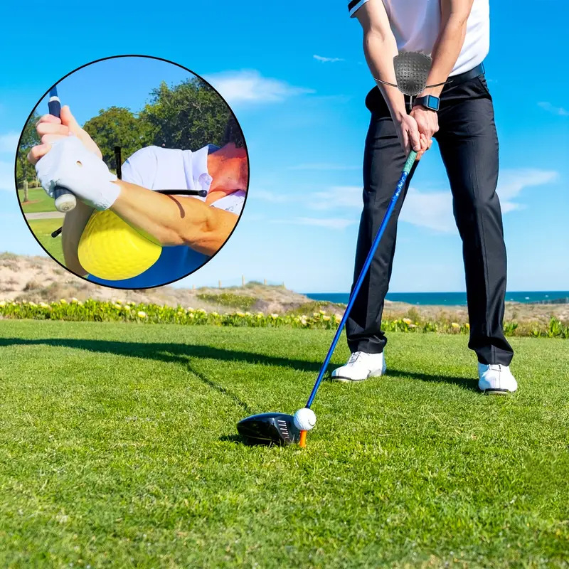 Nova dvobojna loptica za golf za održavanje savršenog trokuta ručnog zgloba, pomoćni uređaj za korekciju zamaha