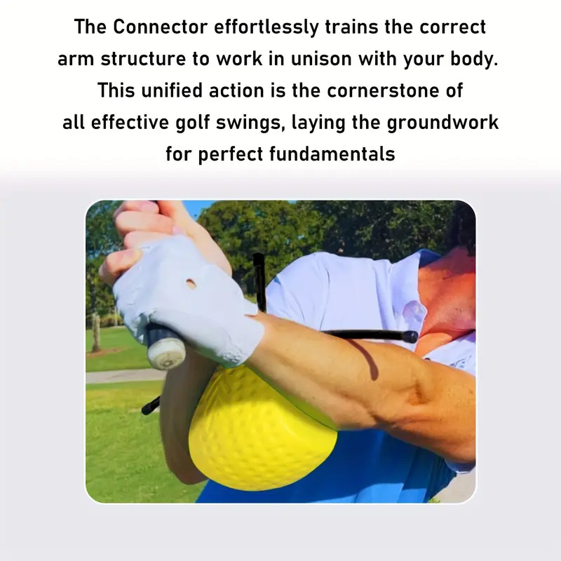 Nova dvobojna loptica za golf za održavanje savršenog trokuta ručnog zgloba, pomoćni uređaj za korekciju zamaha