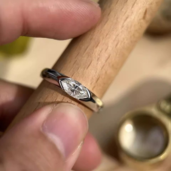 Δαχτυλίδι Douyin\'s Popular Eye of Horus, Δαχτυλίδι ζιργκόν με γεωμετρικό κανονικό πυρήνα, κλειστό δαχτυλίδι, υψηλής εμφάνισης