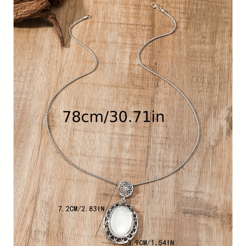 Naujas europietiškas ir amerikietiškas retro pakabukų karoliai, elegantiškas vyriškas ir moteriškas hiphopo madingas japoniško ir korėjietiško stiliaus ilga vilnonė grandinėlė