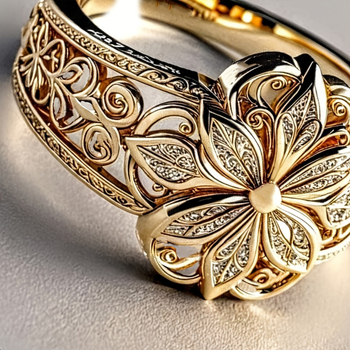 Piiriülene ja populaarne õõneslilleline disain, elegantne ja peen, sobib igapäevaseks kandmiseks ja peoaksessuaarideks, ainulaadse ja stiilse iseloomuga naistele.