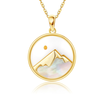 Ευρωπαϊκό και αμερικανικό διασυνοριακό κολιέ Hot Jewelry Explosions Amazon από ανοξείδωτο ατσάλι με σπόρους μουστάρδας Faith για γυναίκες