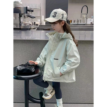 Αθλητικά Ρούχα Charge για Κορίτσια Μπουφάν με Κουκούλα Άνοιξη και Φθινόπωρο Παιδικό Μπλούζα Western Style Large Παιδικό Άνοιξη και Φθινόπωρο 2025 Νέο