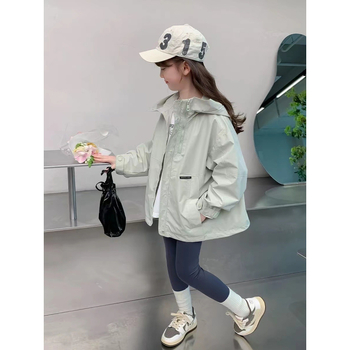 Αθλητικά Ρούχα Charge για Κορίτσια Μπουφάν με Κουκούλα Άνοιξη και Φθινόπωρο Παιδικό Μπλούζα Western Style Large Παιδικό Άνοιξη και Φθινόπωρο 2025 Νέο