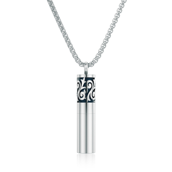 Κρεμαστό κόσμημα αιθέριου ελαίου αρωματοθεραπείας από ανοξείδωτο χάλυβα 316L Επεξεργασία και προσαρμογή κρεμαστού κόσμημα μπουκαλιού αρώματος αιθέριου ελαίου αρωματοθεραπείας από ανοξείδωτο χάλυβα