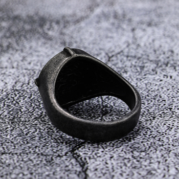 Δαχτυλίδι Viking με διασυνοριακό στυλ Punk Personality 2024, στυλ Personality, Nordic Sailing Compass Cross, σε απόθεμα