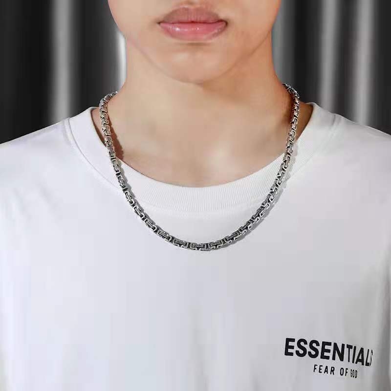 Pánsky módny štýlový štvorcový prsteň s dračím vzorom, štvorcový prsteň s mantrou, módny retro štýl v štýle K.