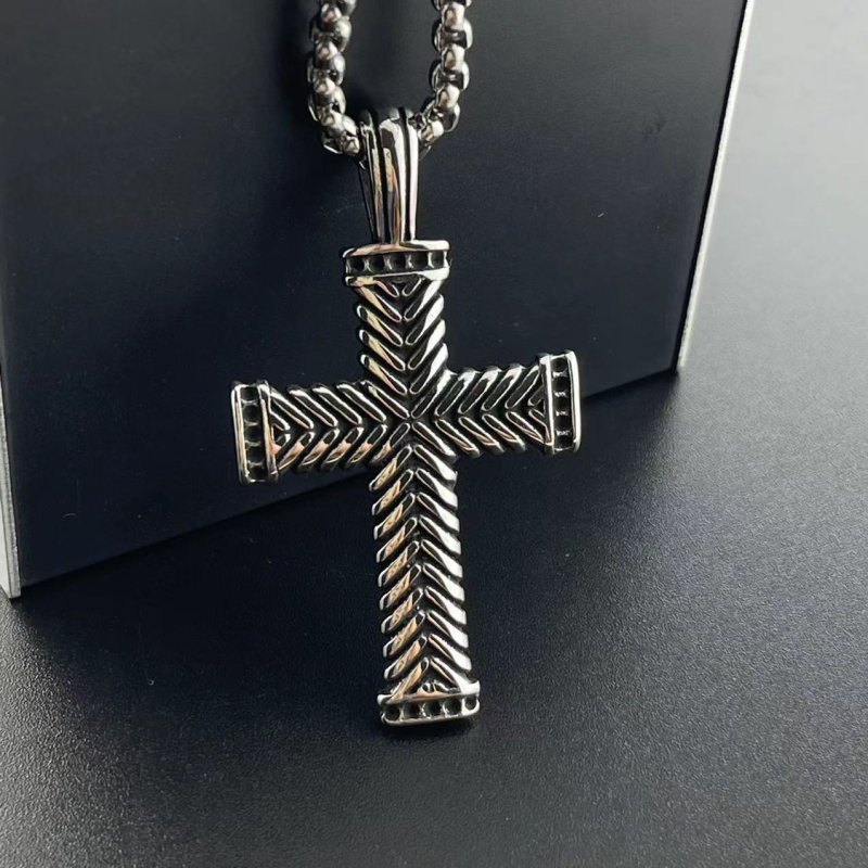 Punk titan čelični nakit retro pšenična ogrlica modni božica poklon nakit osobnost Visokoosjetljivi pribor hip hop