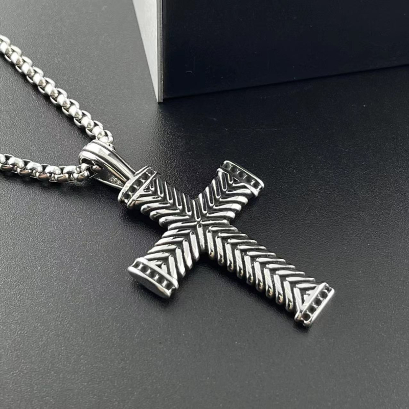 Punk titan čelični nakit retro pšenična ogrlica modni božica poklon nakit osobnost Visokoosjetljivi pribor hip hop